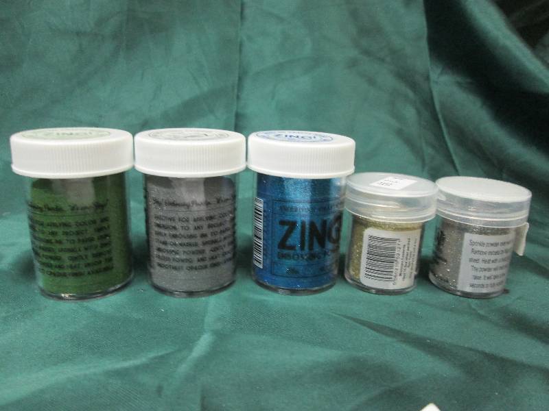 Assorted Glitter, Embossing Powder,...