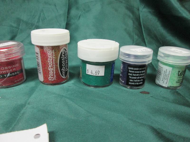 Assorted Glitter, Embossing Powder,...