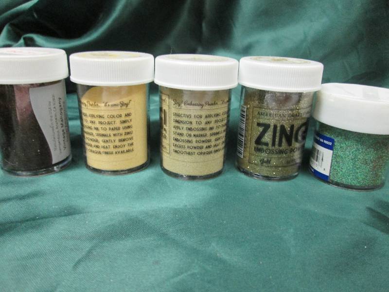 Assorted Glitter, Embossing Powder,...