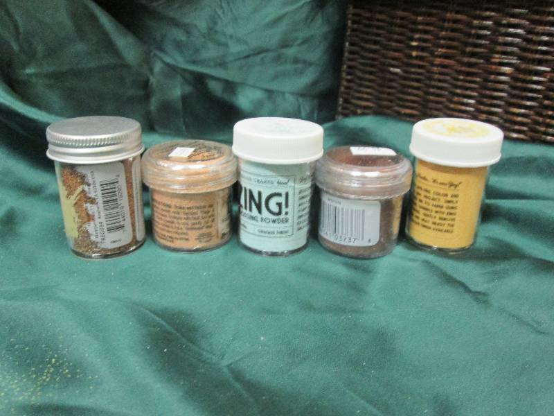 Assorted Glitter, Embossing Powder,...