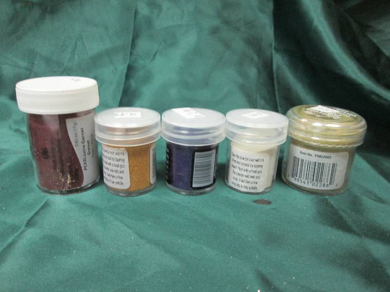 Assorted Glitter, Embossing Powder,...