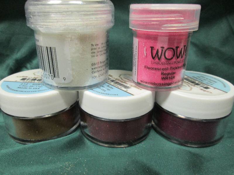 Assorted Glitter, Embossing Powder,...