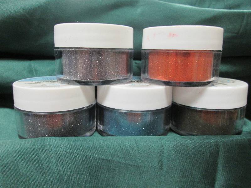 Assorted Glitter, Embossing Powder,...
