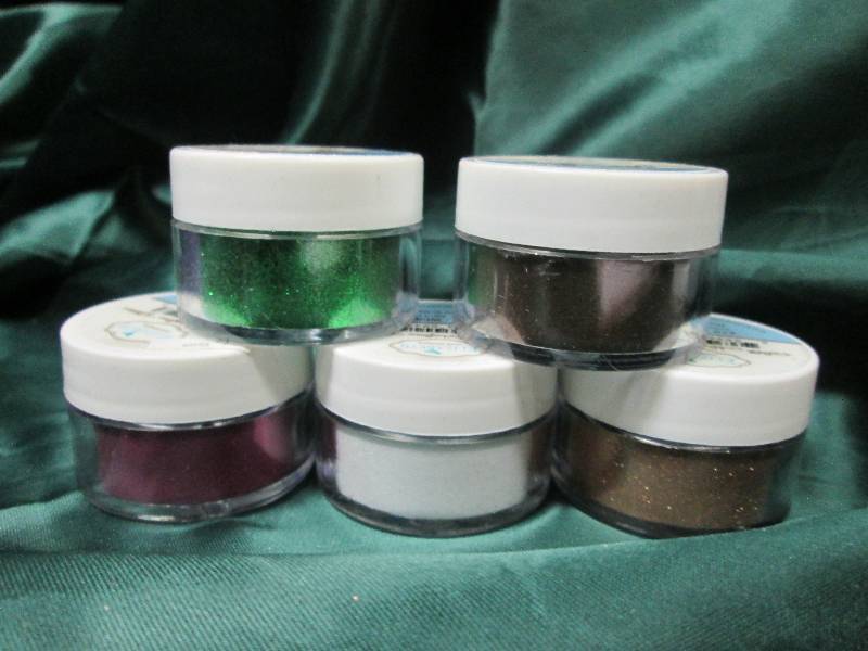 Assorted Glitter, Embossing Powder,...