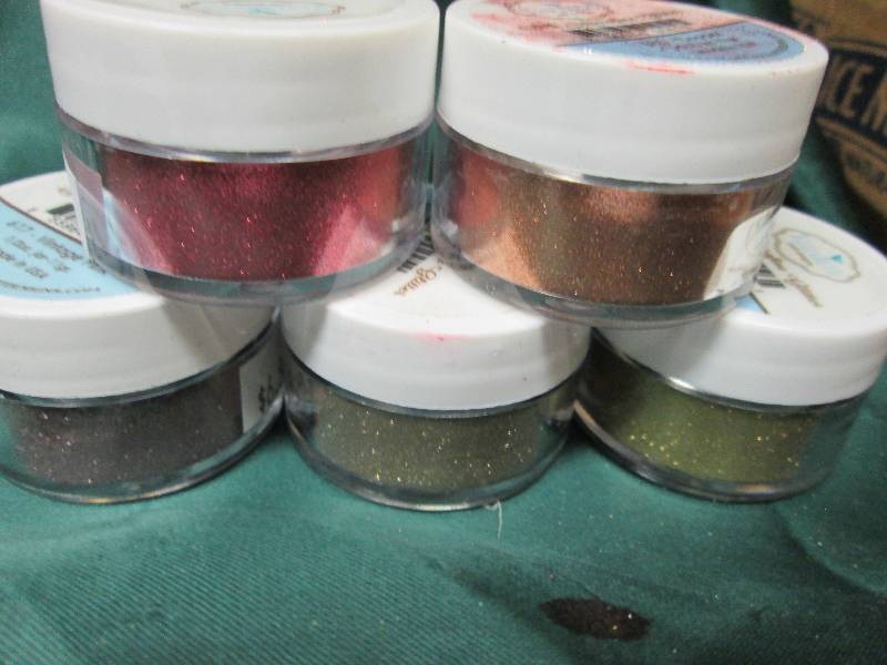Assorted Glitter, Embossing Powder,...