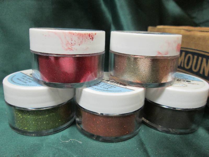 Assorted Glitter, Embossing Powder,...