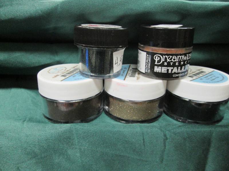 Assorted Glitter, Embossing Powder,...