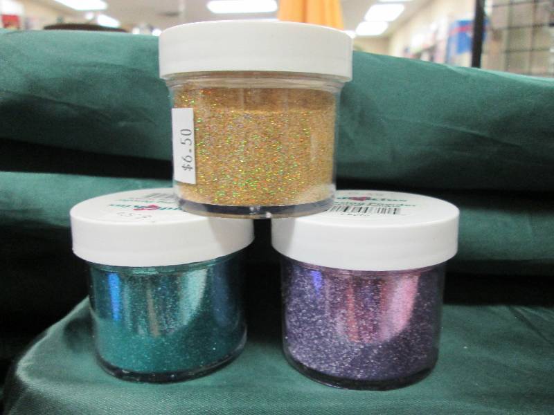 Assorted Glitter, Embossing Powder,...