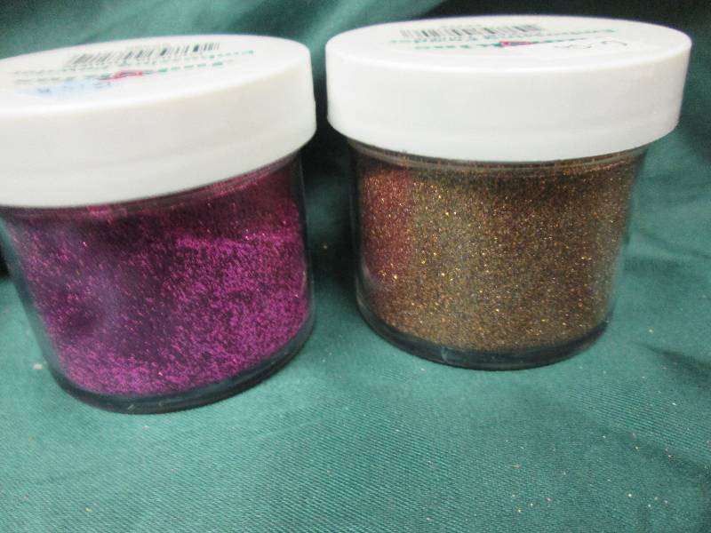 Assorted Glitter, Embossing Powder,...