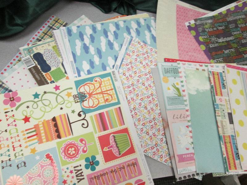 Assorted Design Paper 1ft by 1 ft A...