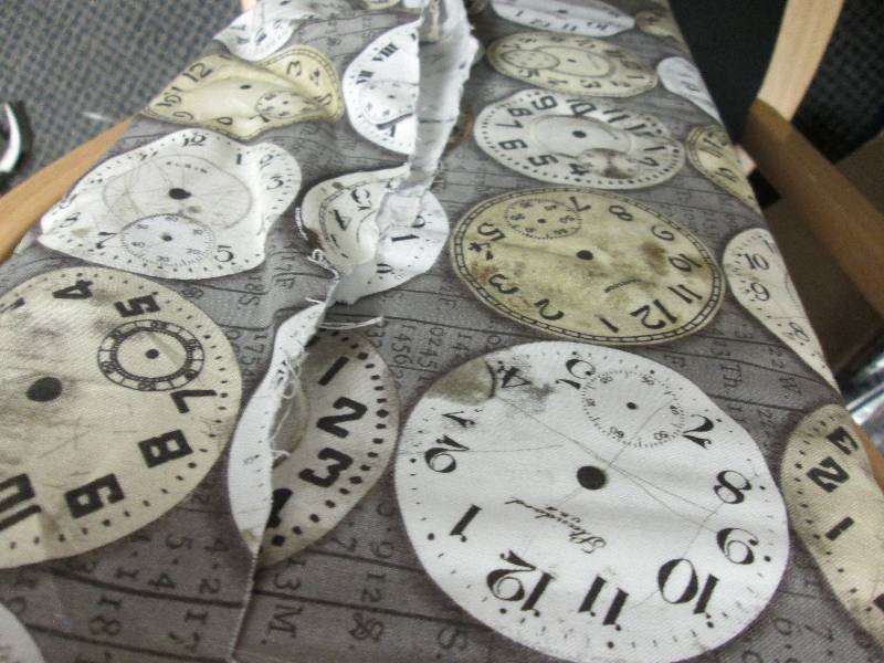 Fabric, Tim Holtz Eclectic Elements...