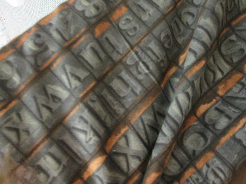 Fabric, Tim Holtz Eclectic Elements...