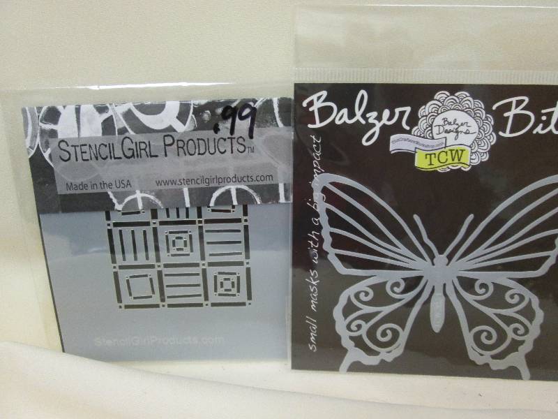Embossing & Stenciling pads 2 Pc. S...