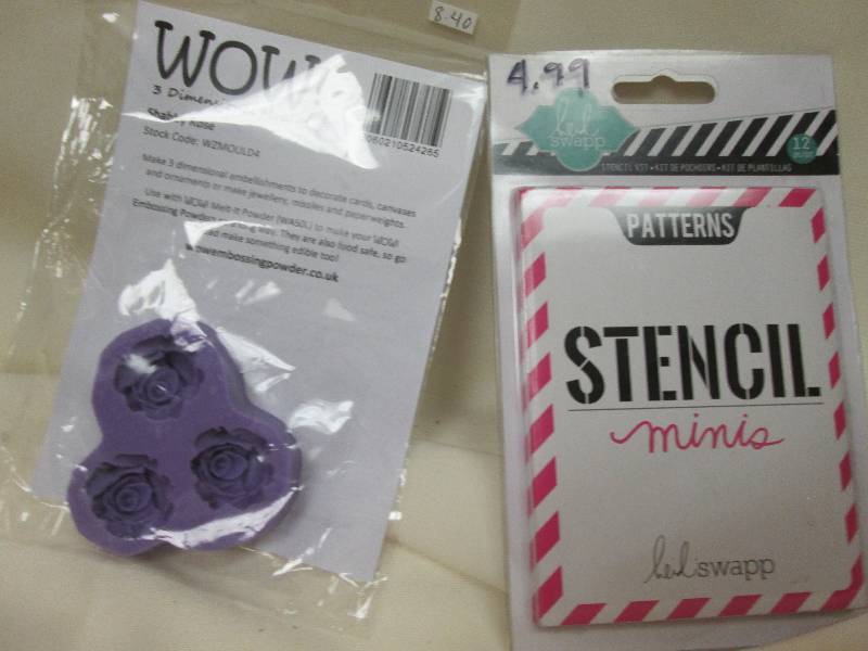 Embossing & Stenciling pads 2 Pc. S...