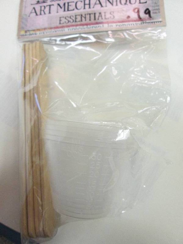 5 Mixing Cups, 5 Sticks, 8 Unit Set...