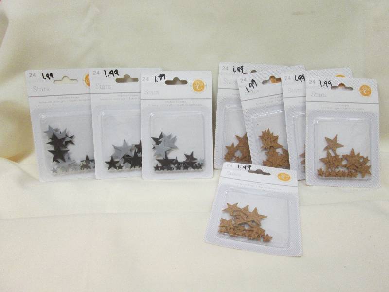 25 Per Container, Stars 5 Cardboard...