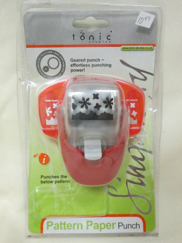 Pattern Paper Punch, Flowers...