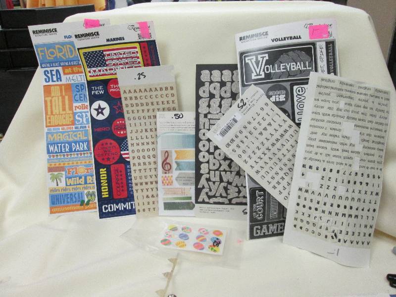 Stickers, 10 Pc Set Assorted Sticke...