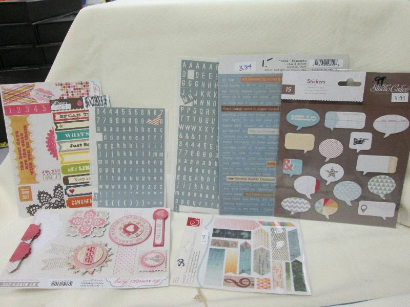 Stickers, 10 Pc Set Assorted Sticke...