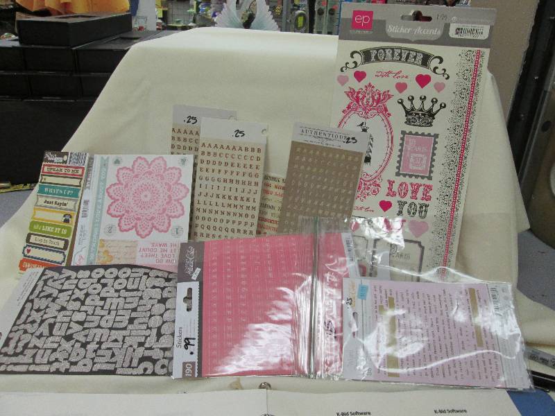 Stickers, 10 Pc Set Assorted Sticke...