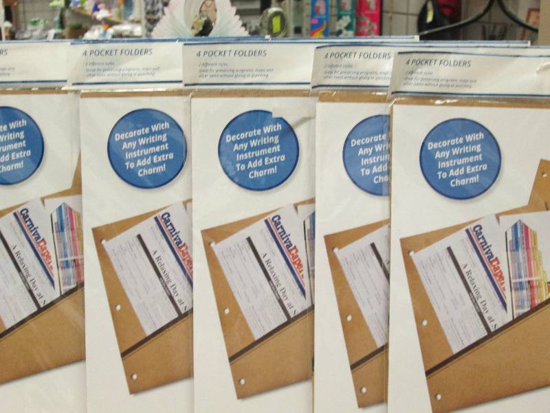4 Pocket Folders, 5 Pc. Set...