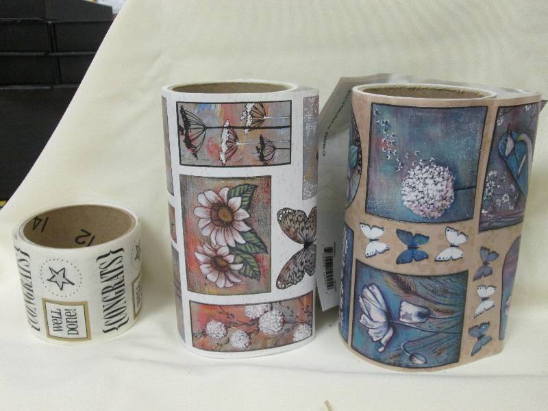 Rolls of Stickers, 2 Big Rolls, 1 S...