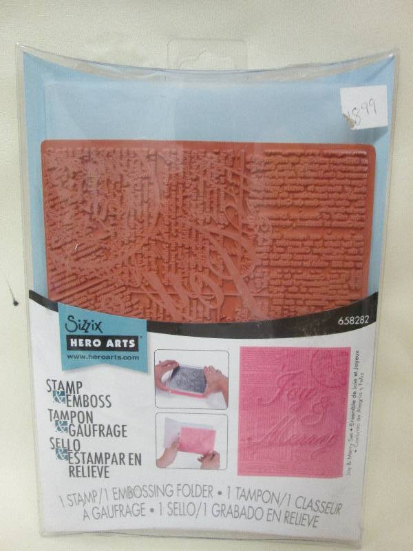 Sizzix Stamp & Emboss 1 Pc....
