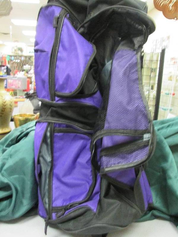 Luggage Carying Bag, Purple W hand...