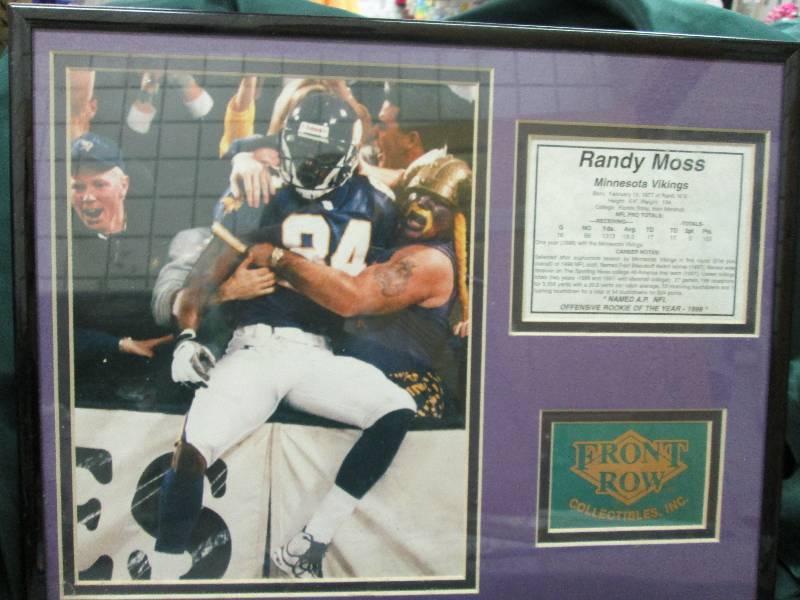 Randy Moss Framed Picture #84 Minne...