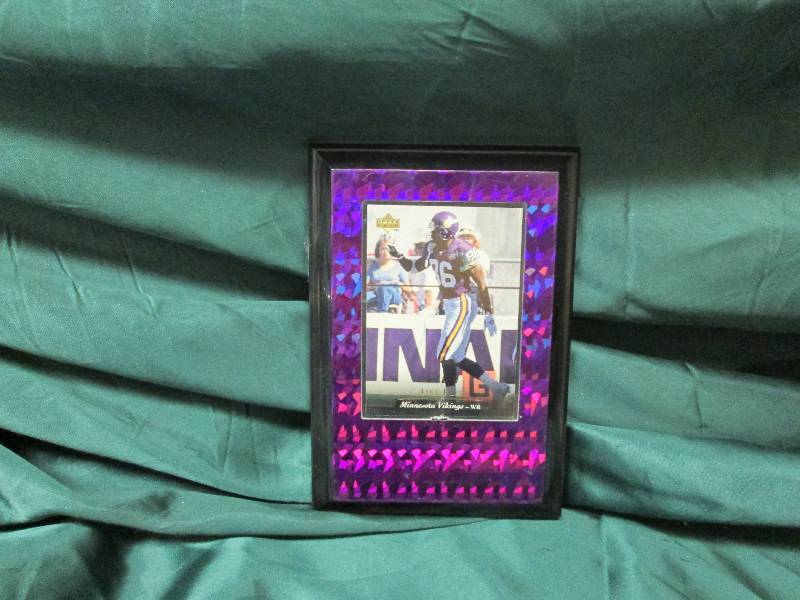 Small Hanging Plaque, Jake Reed, #8...