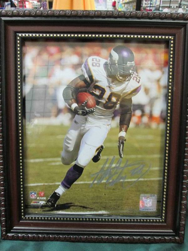Autographed, Frammed Picture, Adria...