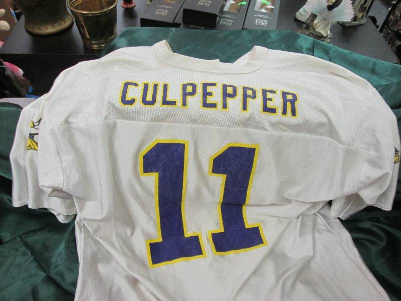 #11 Daunte Culpepper White Away Jer...
