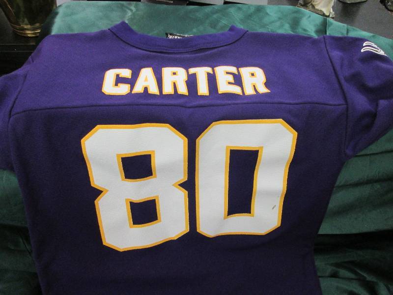 #80 Cris Carter, Minnesota Vikings ...
