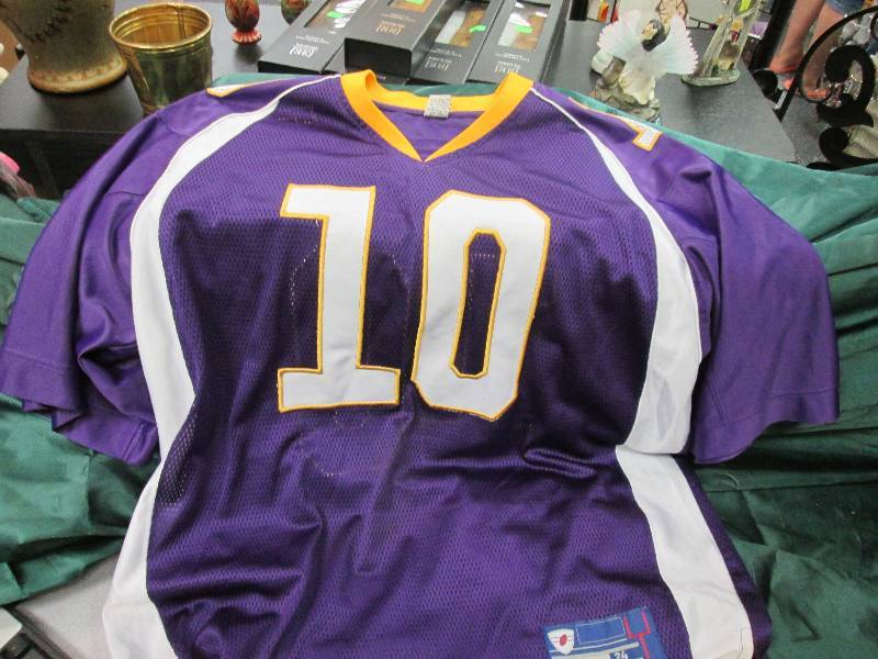 #10 No Name MN Vikings Jersey...