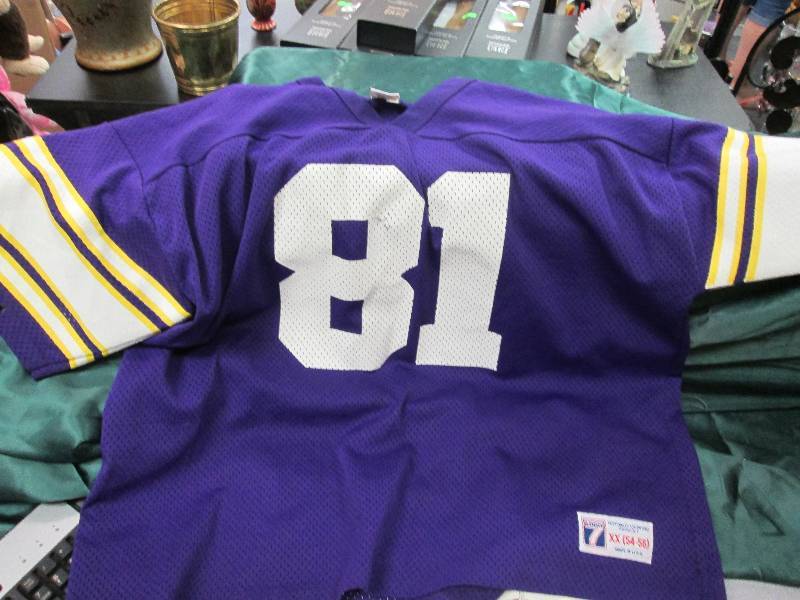 #81 No Name Vintage MN Vikings Jers...