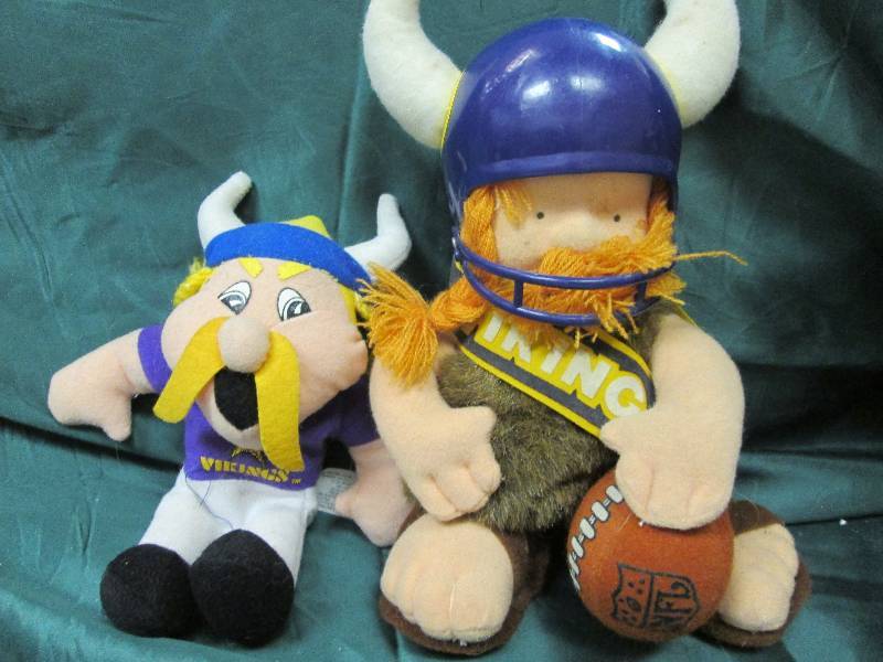 2 Stuffed Vikings ...