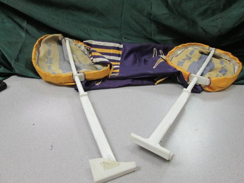 2 Minnesota Vikings Vehicle Flags...