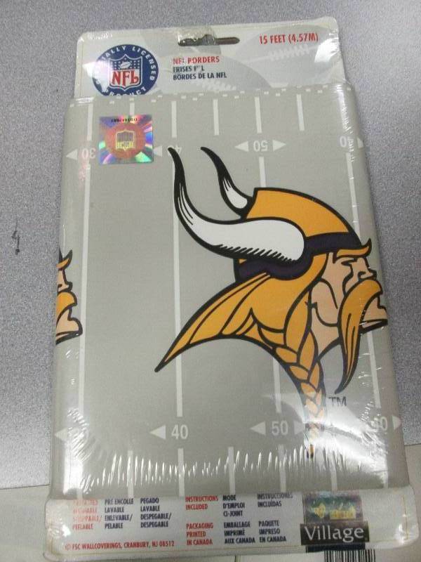 Minnesota Vikings 15 Foot NFL Board...