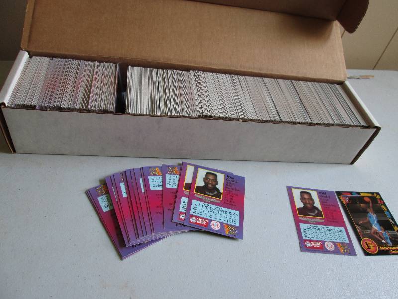 Box of Wild Card basketball sports ...