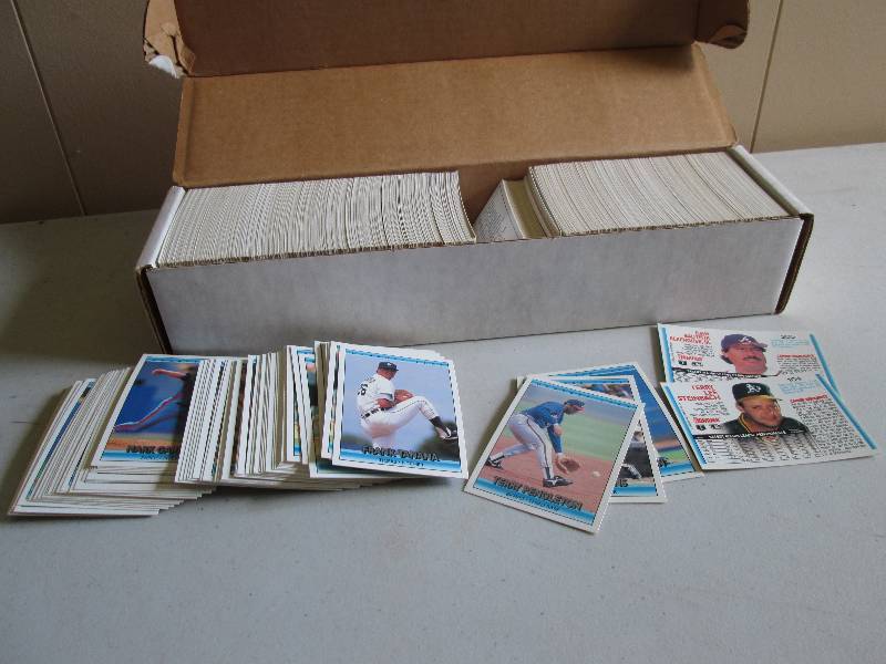 Box of 1992 Don Russ Baseball sport...