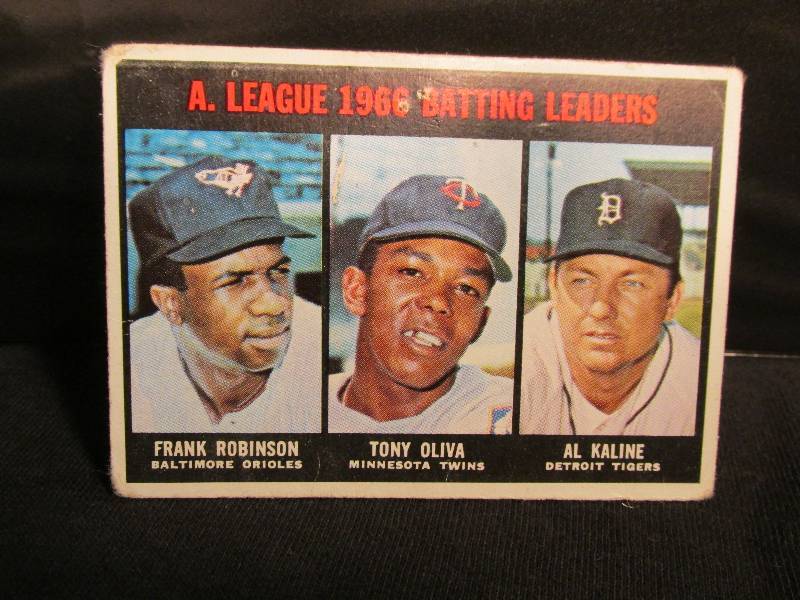 1967 Topps Tony Olivia, Al Kaline, ...