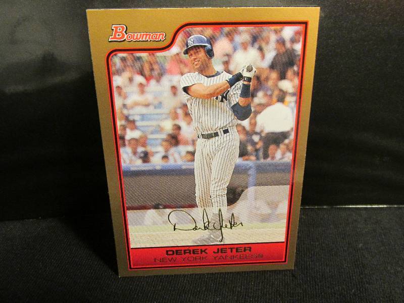 2006 Bowman Derek Jeter sports card...