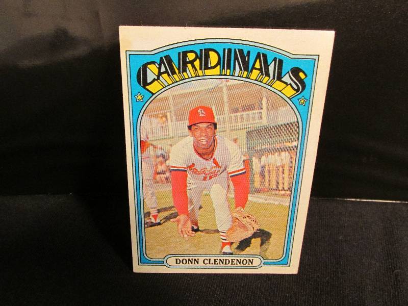 1972 Topps Donn ClenDenon sports ca...
