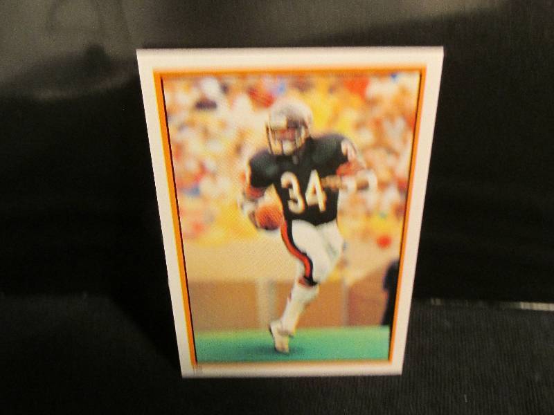1985 Topps sticker Walter Peyton sp...