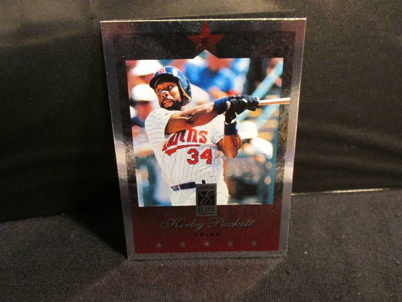 1997 Don russ Elite kirby puckett s...