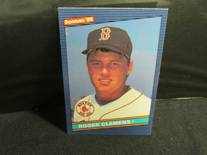 1986 DonRuss Roger Clemens sports c...