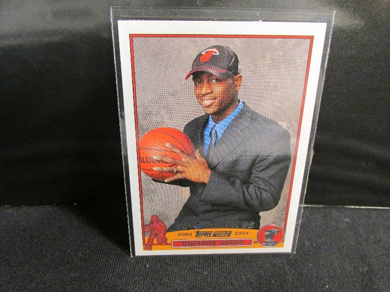 2003-2004 Dwyane Wape rookie sports...