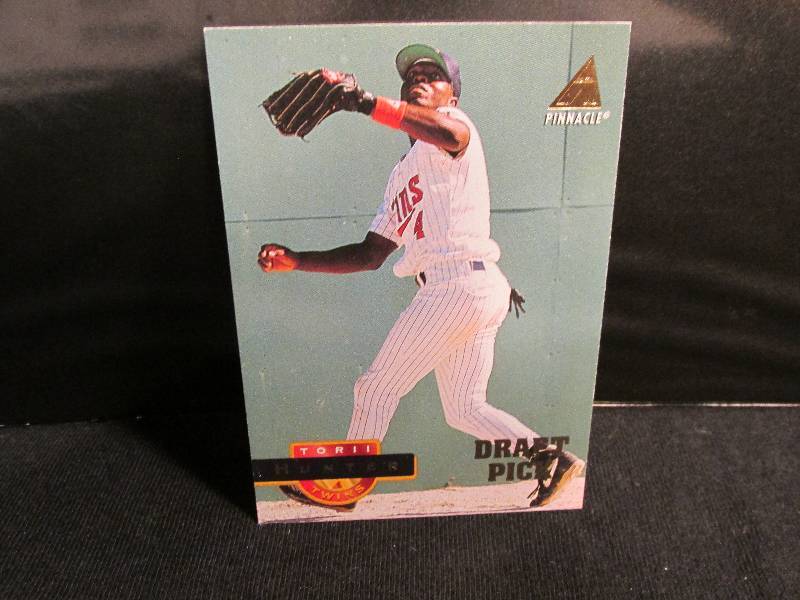 1994 Pinnacle Torii Hunter rookie s...