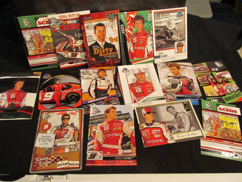 lot of Kasey kahne sports cards ...