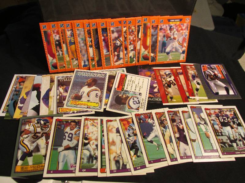 lot of Minnesota Vikings sports car...
